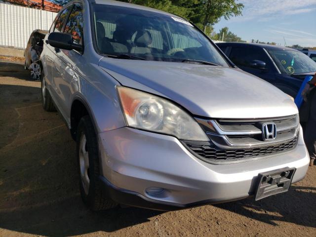 5J6RE4H35AL024111 - 2010 HONDA CR-V LX SILVER photo 1