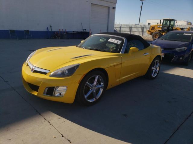 1G8MG35X67Y135400 - 2007 SATURN SKY REDLIN YELLOW photo 2