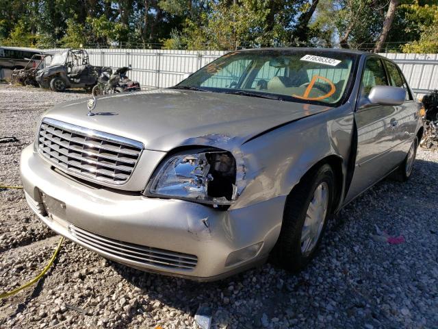 1G6KD54Y65U170084 - 2005 CADILLAC DEVILLE GOLD photo 2