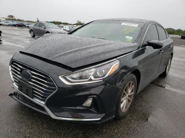 5NPE24AF8JH666408 - 2018 HYUNDAI SONATA SE BLACK photo 2