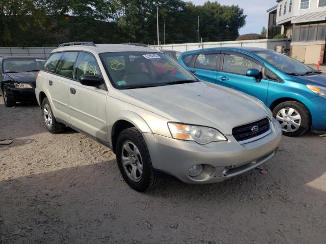 4S4BP61C477321858 - 2007 SUBARU OUTBACK BEIGE photo 1