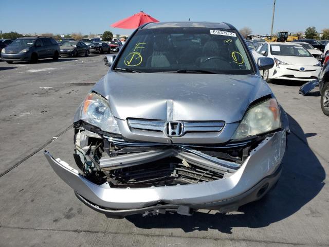 JHLRE48787C013351 - 2007 HONDA CR-V EXL SILVER photo 9