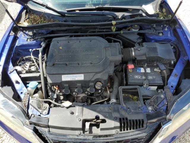 1HGCT2B86EA003331 - 2014 HONDA ACCORD EXL BLUE photo 7