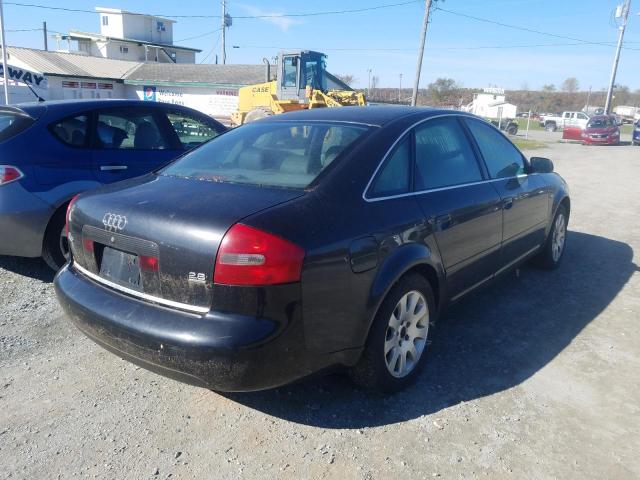 WAUEH64B71N151657 - 2001 AUDI A6 2.8 QUA BLUE photo 4