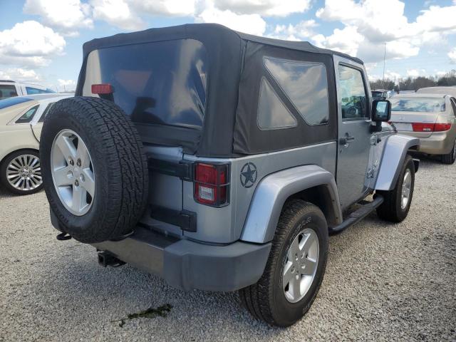 1C4AJWAG6EL180283 - 2014 JEEP WRANGLER S SILVER photo 4