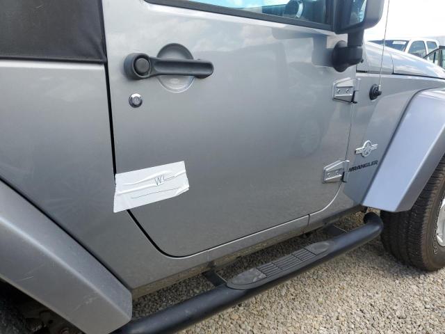 1C4AJWAG6EL180283 - 2014 JEEP WRANGLER S SILVER photo 9