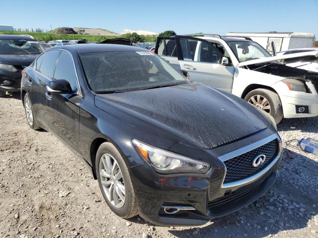 JN1BV7AP1FM330572 - 2015 INFINITI Q50 BASE BLACK photo 1