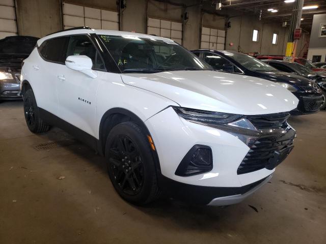 3GNKBGRS0KS700278 - 2019 CHEVROLET BLAZER 2LT WHITE photo 1