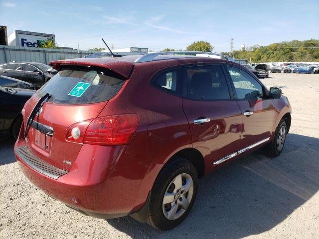 JN8AS5MV7FW756890 - 2015 NISSAN ROGUE SELE BURGUNDY photo 4