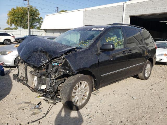 5TDBK22C08S018142 - 2008 TOYOTA SIENNA L BLACK photo 2