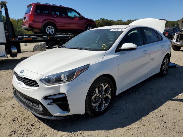 3KPF24AD5KE079432 - 2019 KIA FORTE FE WHITE photo 2