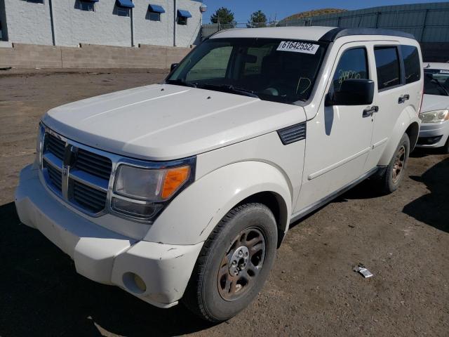 1D8GT28K19W548785 - 2009 DODGE NITRO SE WHITE photo 2