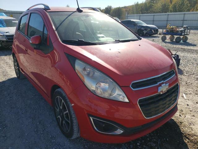 KL8CF6S95EC583383 - 2014 CHEVROLET SPARK 2LT RED photo 1