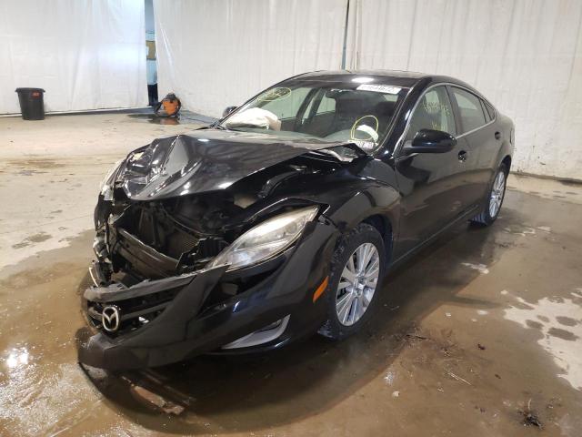 1YVHZ8CB4A5M33016 - 2010 MAZDA MAZDA 6 BLACK photo 2