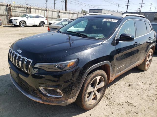 1C4PJMDXXMD181083 - 2021 JEEP CHEROKEE L BLACK photo 1