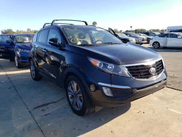 KNDPCCA68E7578758 - 2014 KIA SPORTAGE S BLACK photo 1