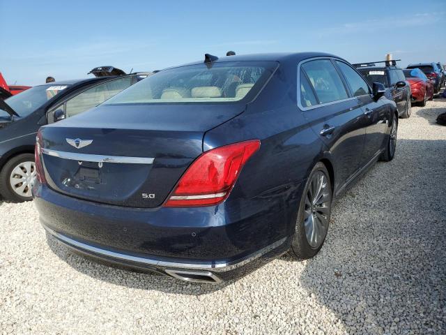 KMHG54JH1JU049242 - 2018 GENESIS G90 ULTIMA BLUE photo 4