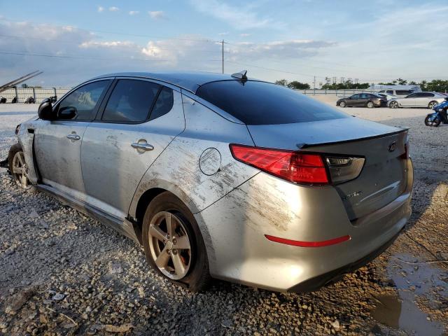 5XXGM4A72FG381718 - 2015 KIA OPTIMA SILVER photo 3