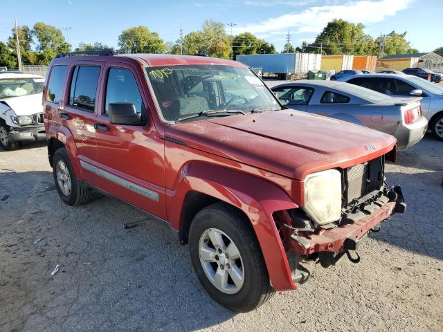 1J4PN2GK9AW112923 - 2010 JEEP LIBERTY SP RED photo 1