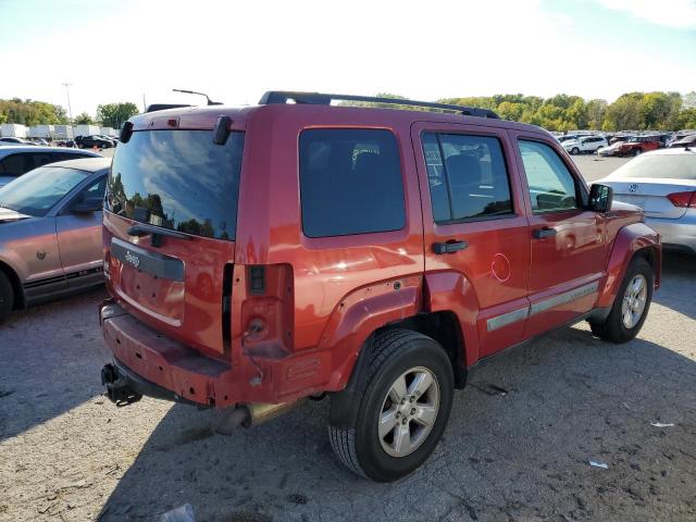 1J4PN2GK9AW112923 - 2010 JEEP LIBERTY SP RED photo 4