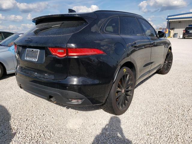 SADCL2FX5JA250256 - 2018 JAGUAR F-PACE R - BLACK photo 4