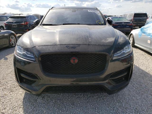 SADCL2FX5JA250256 - 2018 JAGUAR F-PACE R - BLACK photo 9