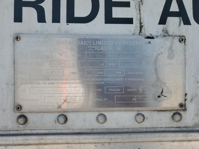 1GRAA0620DE700156 - 2013 UTILITY TRAILER თეთრი ფოტო 10