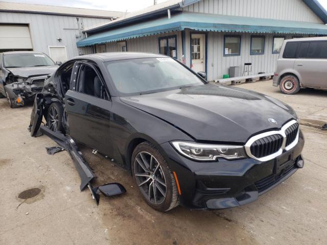 WBA5R1C50KAK09094 - 2019 BMW 330I BLACK photo 1