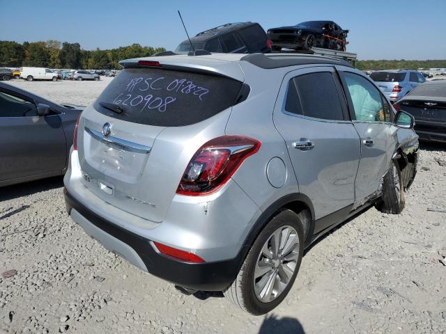 KL4CJASB7JB620908 - 2018 BUICK ENCORE PRE SILVER photo 4