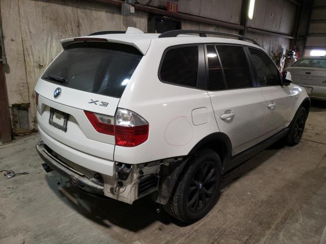 WBXPC9C46AWJ34800 - 2010 BMW X3 XDRIVE3 WHITE photo 4