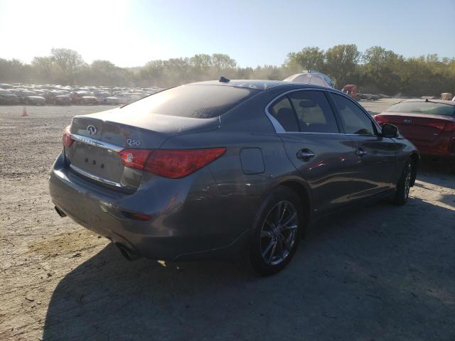 JN1EV7AR3HM840813 - 2017 INFINITI Q50 PREMIU GRAY photo 4