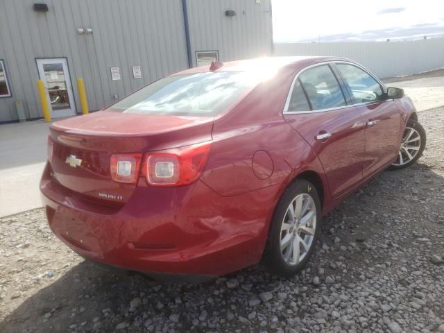 1G11H5SL4EU161431 - 2014 CHEVROLET MALIBU LTZ წითელი ფოტო 4