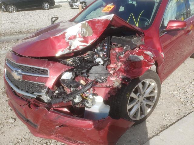 1G11H5SL4EU161431 - 2014 CHEVROLET MALIBU LTZ წითელი ფოტო 9