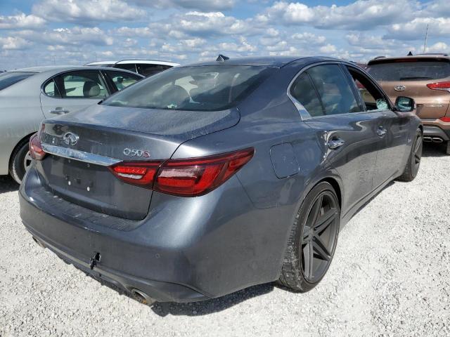 JN1FV7AP6KM760240 - 2019 INFINITI Q50 RED SP GRAY photo 4