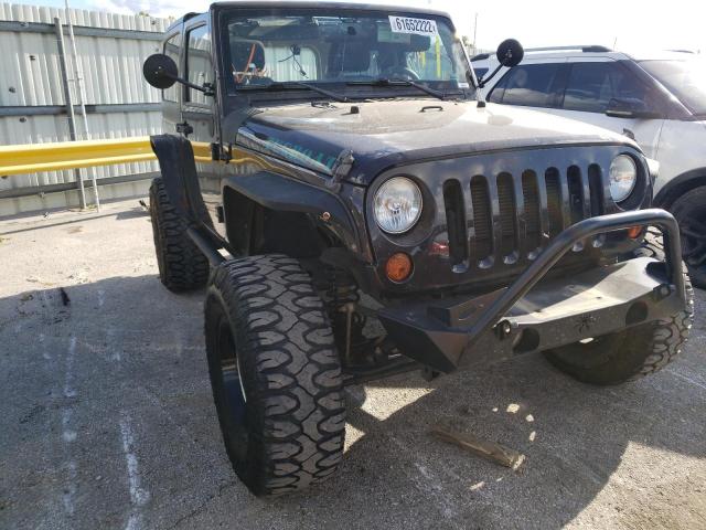 1C4AJWAG6DL684976 - 2013 JEEP WRANGLER S BLACK photo 1