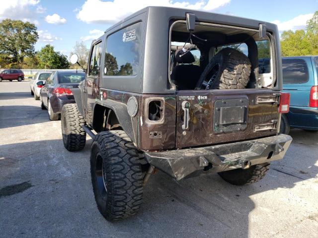 1C4AJWAG6DL684976 - 2013 JEEP WRANGLER S BLACK photo 3