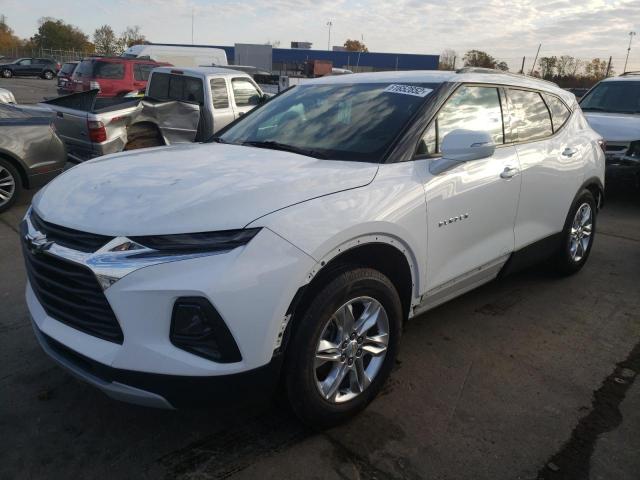 3GNKBCRSXLS587479 - 2020 CHEVROLET BLAZER 2LT WHITE photo 2