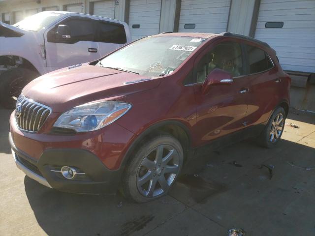 KL4CJHSB1EB651053 - 2014 BUICK ENCORE PRE RED photo 2