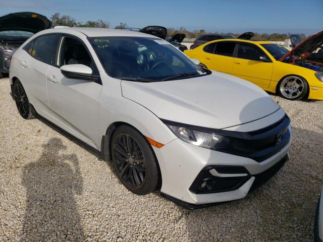 SHHFK7H48MU220030 - 2021 HONDA CIVIC SPOR WHITE photo 1