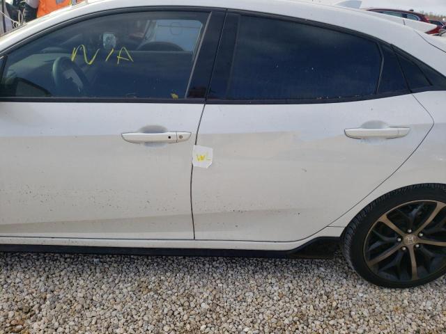 SHHFK7H48MU220030 - 2021 HONDA CIVIC SPOR WHITE photo 9