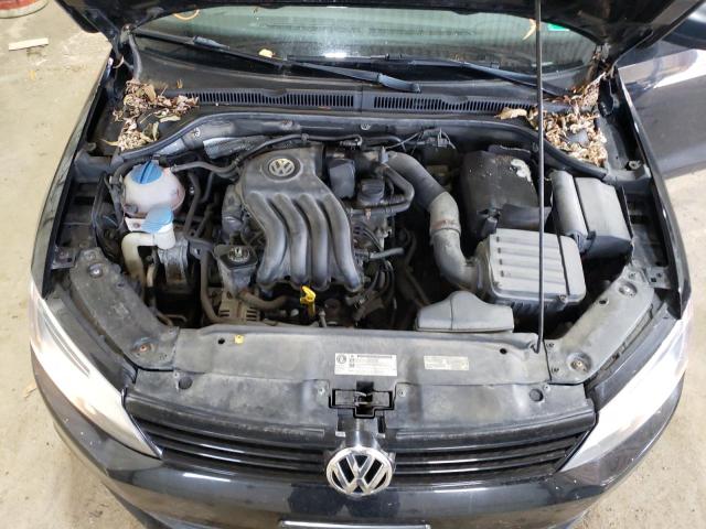 3VW2K7AJ7EM371368 - 2014 VOLKSWAGEN JETTA BASE 黑色 照片 7
