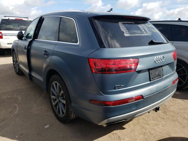 WA1VAAF79HD059351 - 2017 AUDI Q7 PRESTIG BLUE photo 3