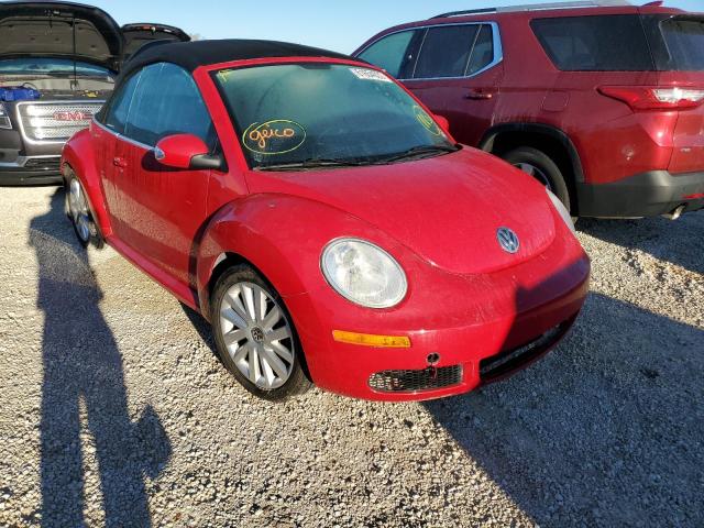 3VWRF31Y58M406938 - 2008 VOLKSWAGEN NEW BEETLE 红色 照片 1