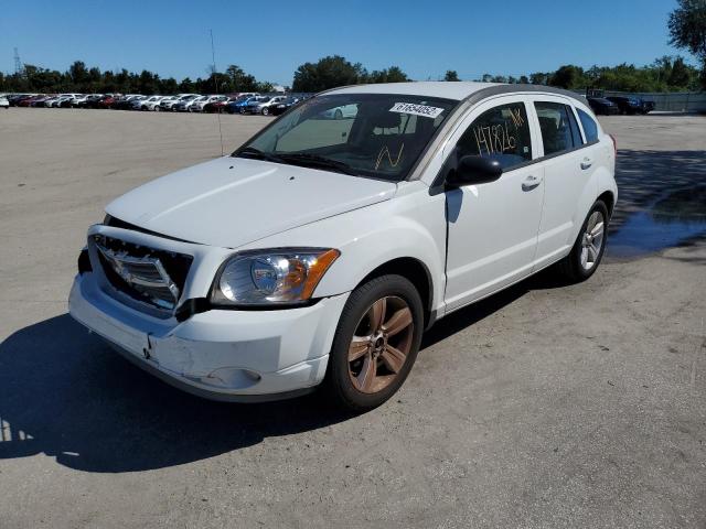 1B3CB3HAXBD296664 - 2011 DODGE CALIBER MA WHITE photo 2