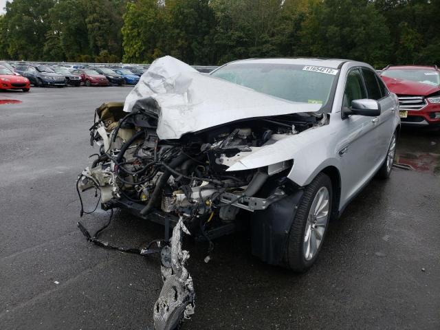 1FAHP2FW6AG107980 - 2010 FORD TAURUS LIM SILVER photo 2