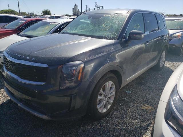 5XYP2DHC6NG236250 - 2022 KIA TELLURIDE CHARCOAL photo 2