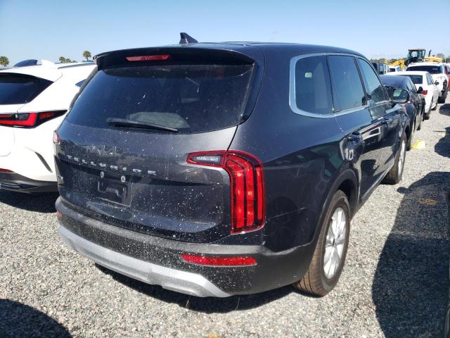 5XYP2DHC6NG236250 - 2022 KIA TELLURIDE CHARCOAL photo 4