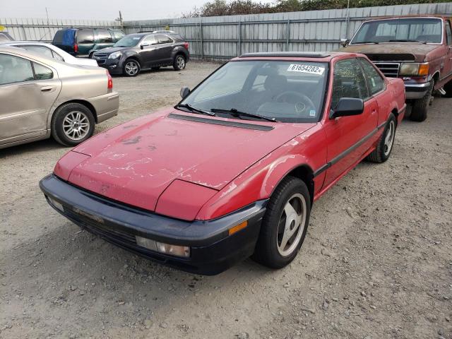 JHMBA4135MC009317 - 1991 HONDA PRELUDE SI RED photo 2