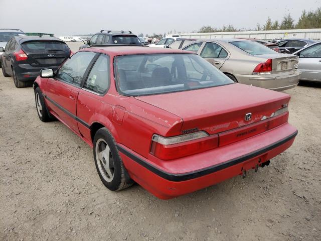 JHMBA4135MC009317 - 1991 HONDA PRELUDE SI RED photo 3