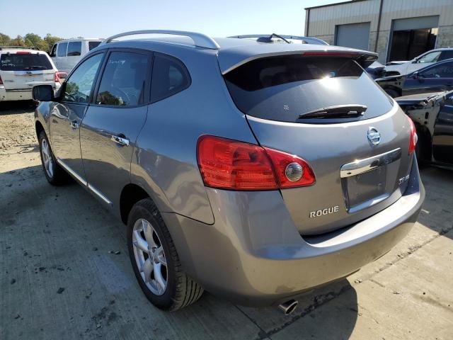 JN8AS5MV3BW680689 - 2011 NISSAN ROGUE S GRAY photo 3